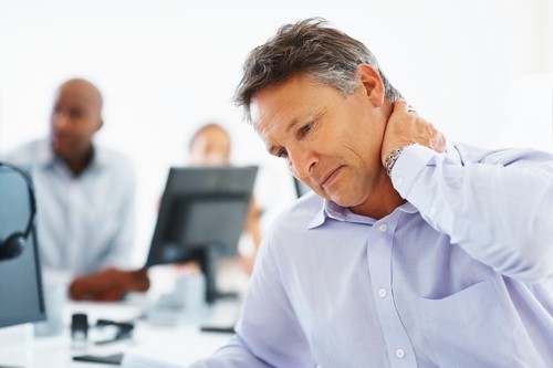 Poor posture can cause neck pain